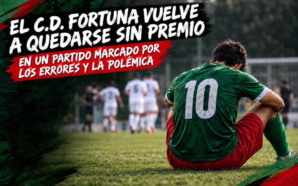 CRÓNICA PRIMER EQUIPO| AD VILLAVICIOSA DE ODÓN 2 – 1 CD FORTUNA